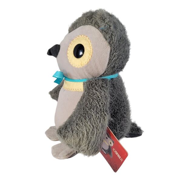 Kohl's Cares Owl Plush Stuffed Animal Gray Yellow Eyes 10" Toy Stuffie - Picture 2 of 12